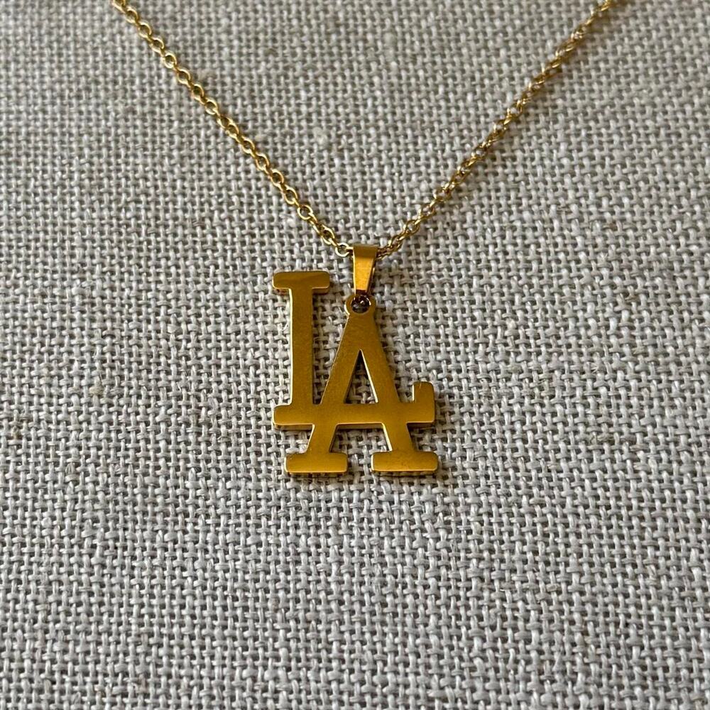 Y2k gold la dodgers mlb